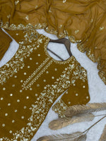 New Premium Quality With Embroidery Sequence Worked Suit in Germany