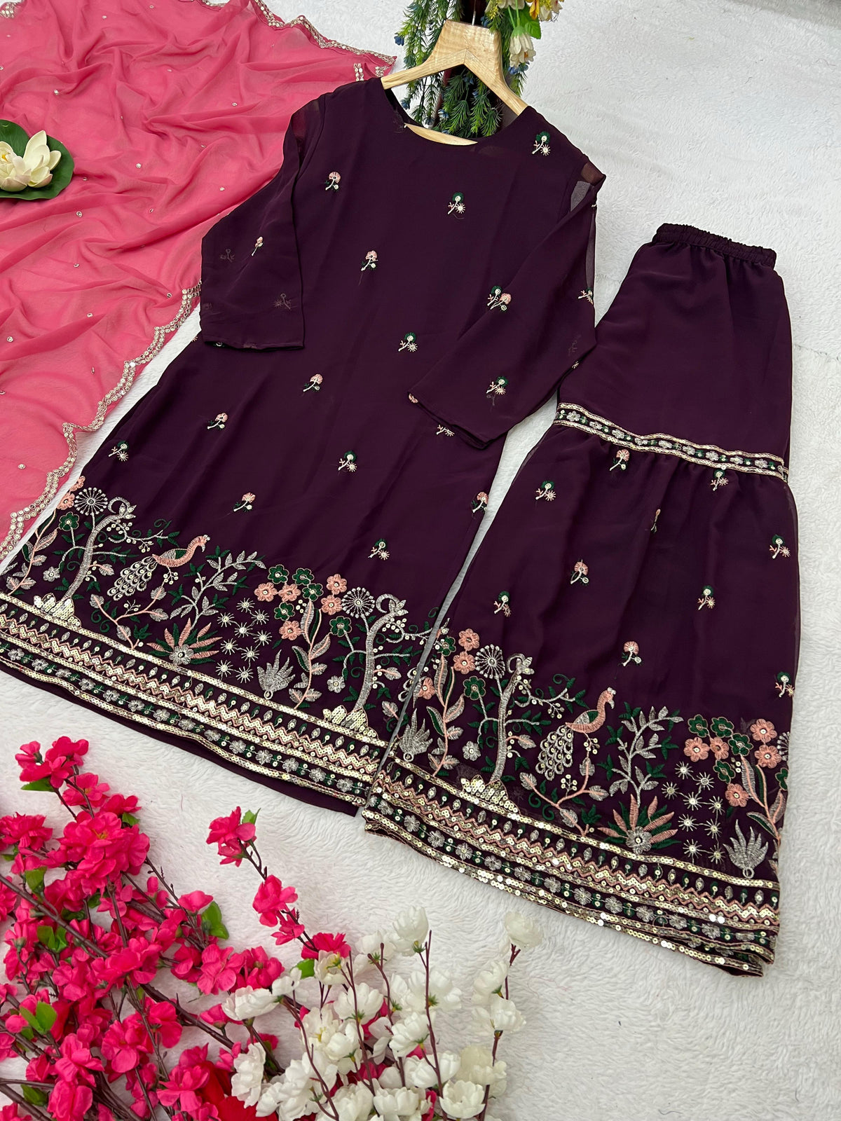 Silk Kurta Set For Women in Germany
