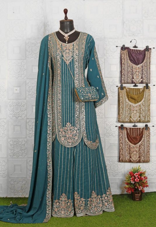 Beautiful Pure Chiffon Suit in Germany