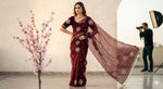 Bollywood Designer Fandy Satin Saree for Women | Festive & Party Wear in Germany