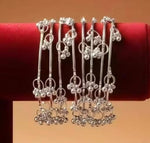 Silver Ghugharoo Bangles in Munich