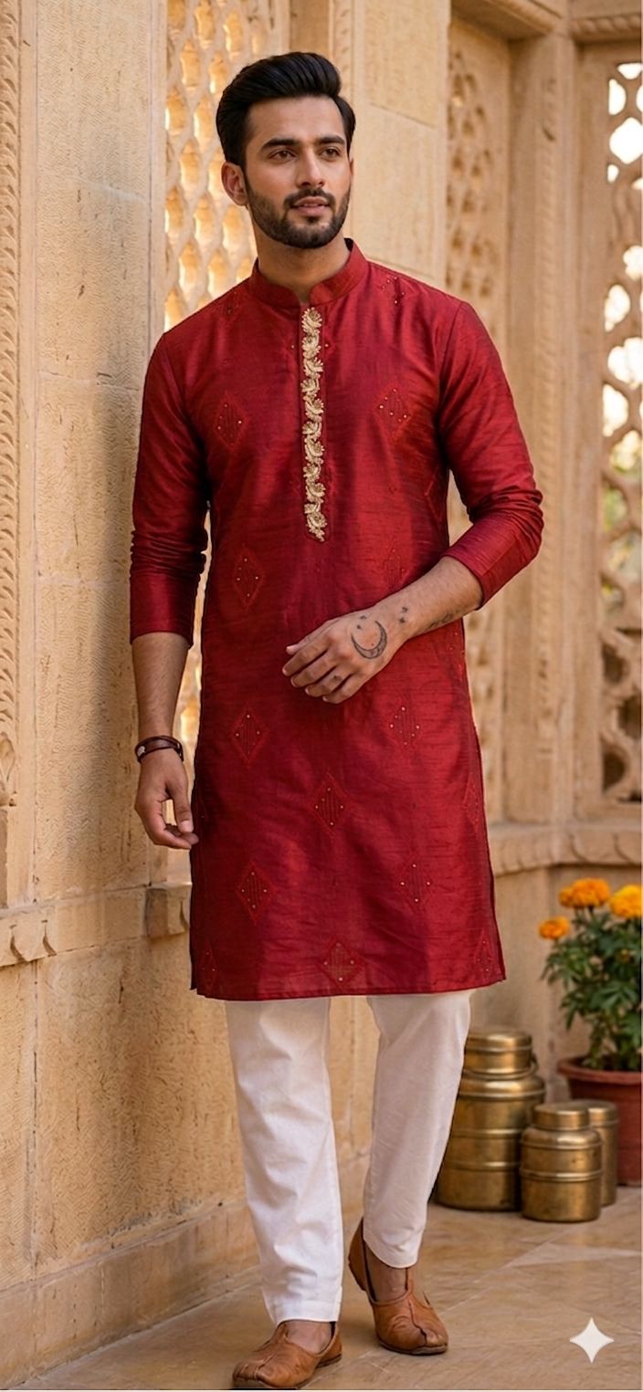 Cotton Kurta with Pajama in Germany