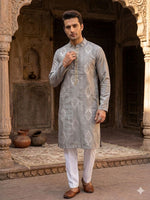 Mens Kurta Designer Magic Cotton Slub Kurta Payjama in Germany