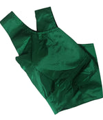 Dark Green satin Silk Readymade Blouse Fancy Sleeveless trendig Shining for Women in Germany