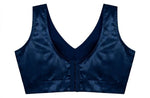 Navy Blue satin Silk Readymade Blouse Fancy Sleeveless trendig Shining for Women in Germany (Copy)