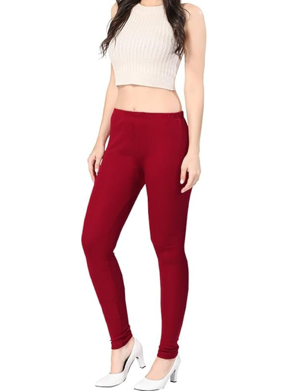 Maroon Indian Churidar Ethnic Wear Legging In Germany