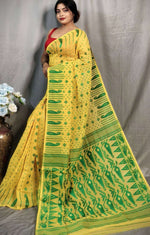 Woven Design Pure Cotton Jamdani Saree in Germany Namma Markt