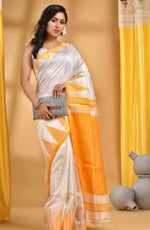 Pure Cotton Khadi Saree in Germany(Onam Saree)