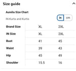 Women's Cotton Blend Regular Fit Regular Kurta in Germany