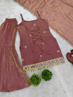 Premium Embroidery Sequence Work with real Mirror work Suit in Berlin