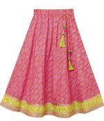 Girls Cotton Readymade Ethnic Lehenga Set in Berlin