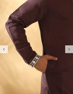 Cotton Silk Embroidered Sequin Work Kurta With Cotton Silk White Trouser Pant set in Germany