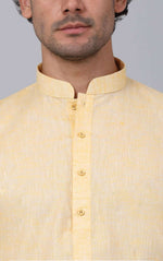 Mandarin Collar Long Sleeves Straight Kurta with Pant in Germany
