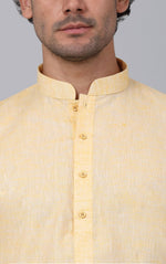 Mandarin Collar Long Sleeves Straight Kurta with Pant in Germany