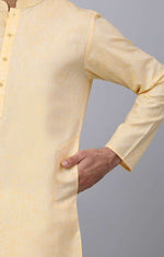 Mandarin Collar Long Sleeves Straight Kurta with Pant in Germany
