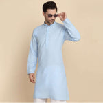 Men Cotton Blend Kurta Pyjama Set in Germany Namma Markt