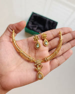 American Diamond Choker Necklace Set in Germany