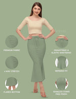Sea Green Shapewear Petticoat in Germany
