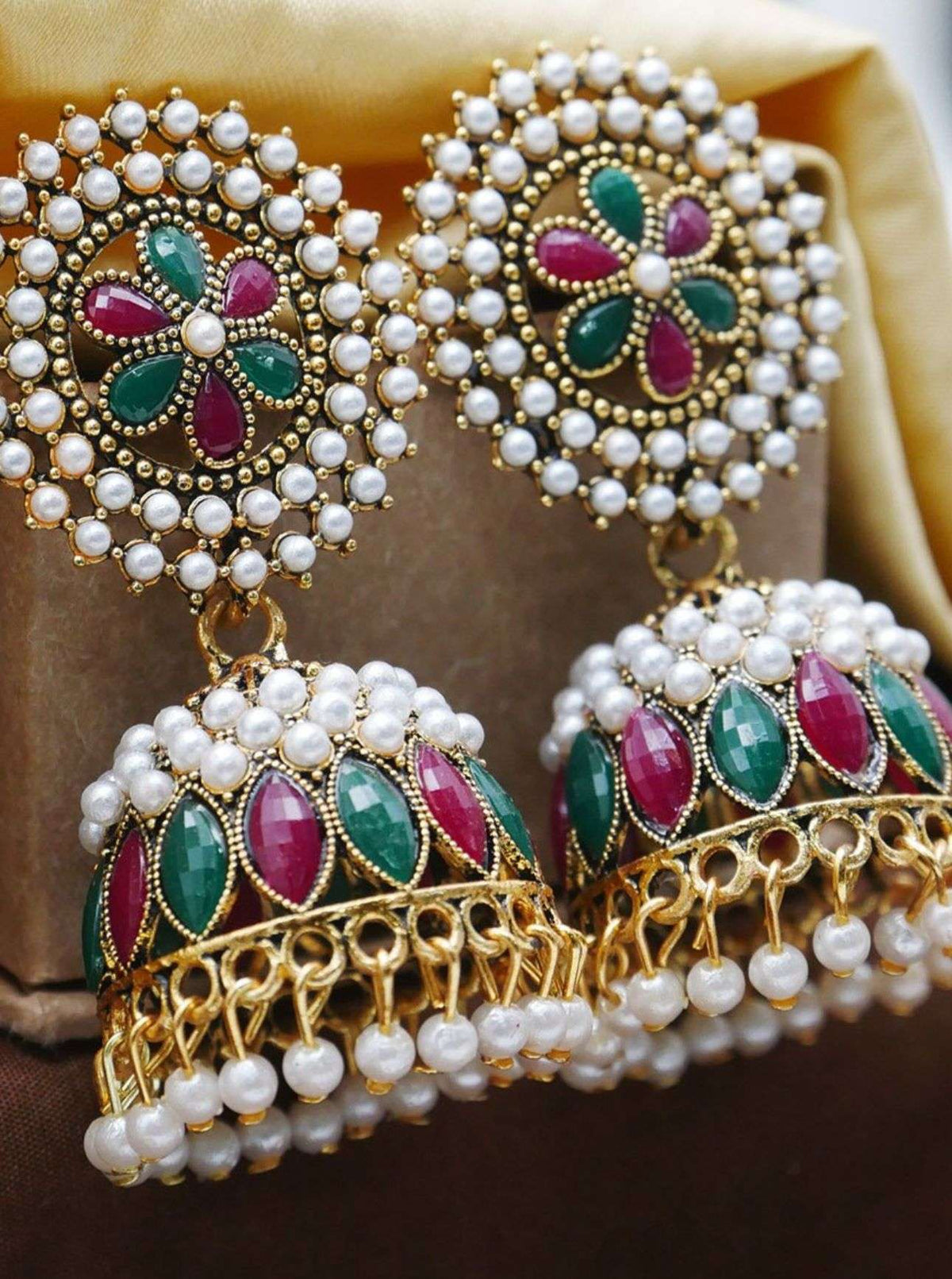 Contemporary Jhumkas Earrings in Berlin