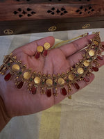 Traditional Palakka and Coin Two layer Choker Necklace in Germany