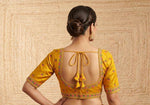 Mustard Elegant Traditional Blouse In Germany