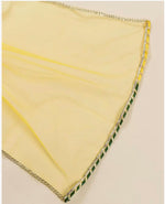 Yellow Striped Girls Kurta Palazzo Set with Dupatta in Germany