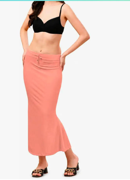 Peach Women's Saree Shapewear Petticoat in Germany