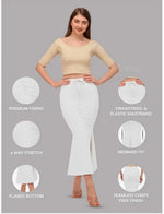 White Saree Shapewear Petticoat for Women in Berlin