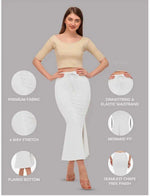 White Saree Shapewear Petticoat for Women in Berlin