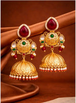 Traditional jhumka earrings in Germany