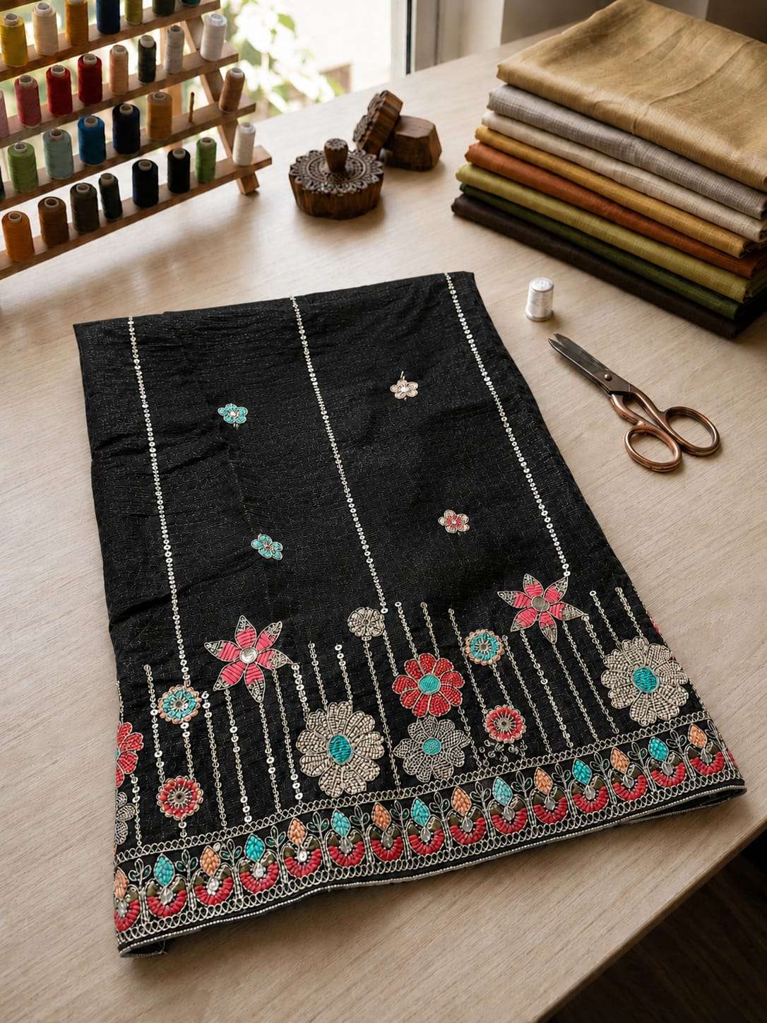 Pakistani-style embroidered kurti and palazzo set in Germany Namma Markt