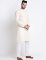 Men Cotton Blend Kurta Pyjama Set in Germany