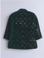 Kids Sequin Embellished Work, Velvet Sherwani Set in Germany