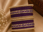 Traditional South Asian style stacked bangle set in Germany