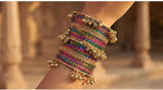 Traditional Multicolored Kashmiri Ghungroo Bangle Set in Germany Namma Markt