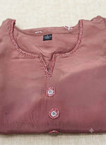 Elegant Mauve Silk Embroidered Salwar Kameez Suit in Germany