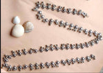 Oxidized Silver Floral Waist Chain (Kamarbandh) in Germany Namma Markt
