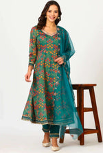 Women Polyester Ethnic Top Set in Germany Namma Markt