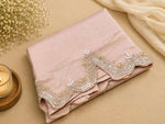 Dusty Pink Embroidered Crepe Palazzo Suit Set in Germany Namma Markt