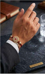 Premium Kundan Flower Rakhi Bracelet in Germany