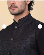 Sequinned Kurta with Churidar & Nehru Jacket and Pyjama in Berlin