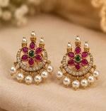 Traditional Indian Kemp and Pearl Bridal Jewelry Set in Germany Namma Markt