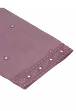 Men Mauve Embroidered Kurta with Salwar in Germany