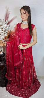 Partywear complete stitched Lehenga Choli set in Germany