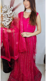 Partywear complete stitched Lehenga Choli set in Germany