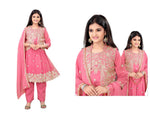 Girls Georgette Kurti Pant Set in Germany