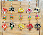 Wooden Kalash & Lotus Hanging in Germany