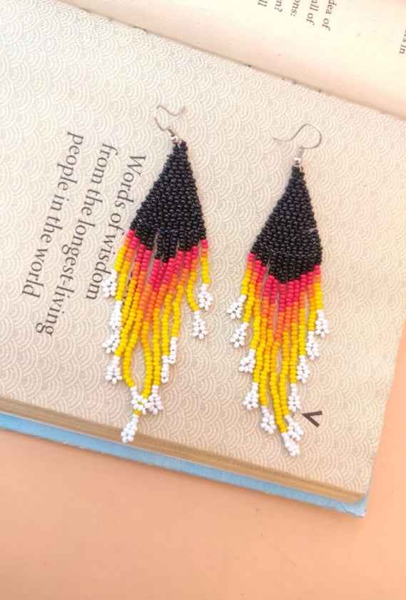 Colorful Beaded Earrings in Berlin