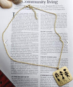 Brass Handmade Elegant Contemporary Deisgn Long Chain in Germany