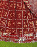 Gotapatti Handwork Lehenga in Germany